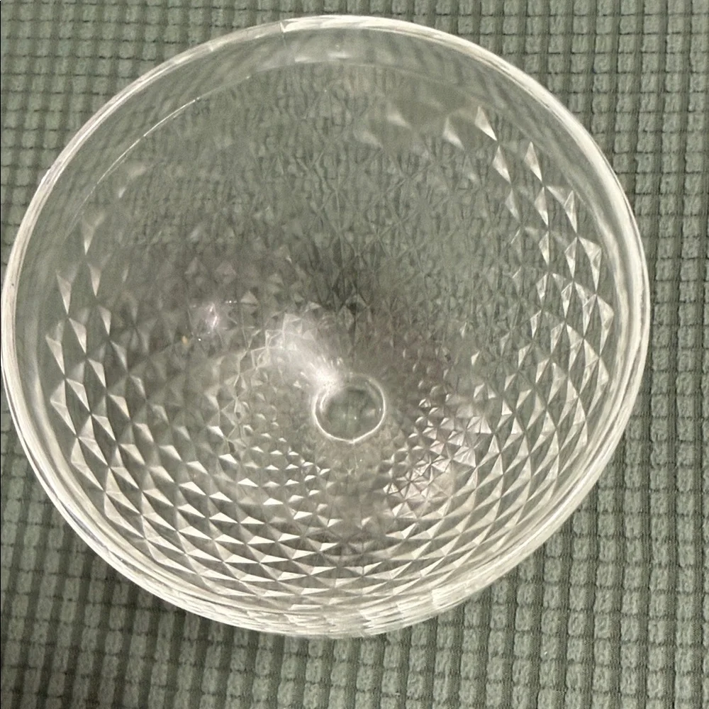 IKEA Clear Glass Serving Bowl